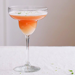 Grapefruit Margarita with Salt Foam - Recipe photo by acouplecooks