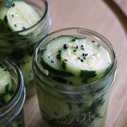 Easy Cucumber Salad - Recipe photo by eatdrinkadvJC