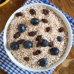 Puffed Amaranth Cereal - Recipe photo by ediblesoundbites