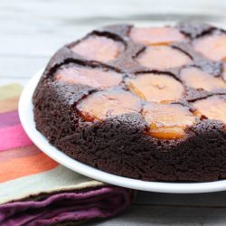 Apple Molases Upside Down Cake - Recipe photo by dawnkl