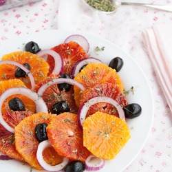 Savory Orange Salad - Recipe photo by labna