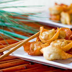 Fried Wontons - Recipe photo by The Midnight Baker