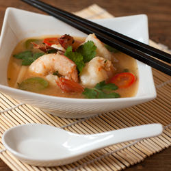 Thai Hot and Sour Shrimp Soup - Recipe photo by Cooking with Michele