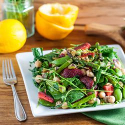 Springtime Strawberry Spinach Salad - Recipe photo by keepinitkind