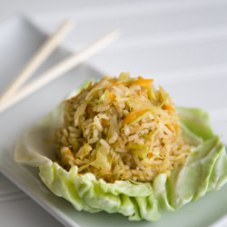 Cabbage Fried Rice - Recipe photo by NatashasKitchen.com