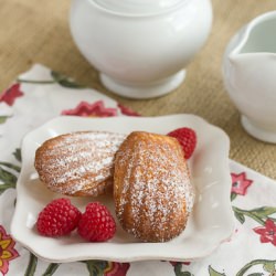 Fiori di Sicilia Madeleines - Recipe photo by thatskinnychickcanbake