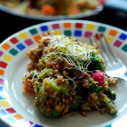 Spring Semoletto - Recipe photo by The Cuisine Collective