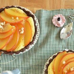 Chocolate Frangipane Plum Tart - Recipe photo by jothetartqueen