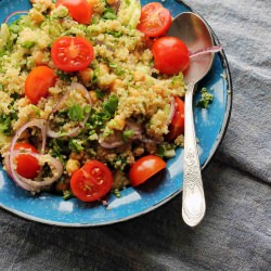 Quinoa Tabbouleh Salad - Recipe photo by kulinarnimisli