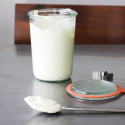 Homemade Crème Fraîche - Recipe photo by Kitchen Konfidence