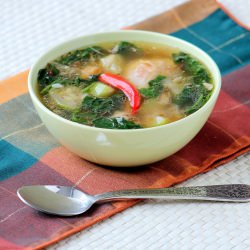 Squash and Ginger Chicken Soup - Recipe photo by manilaspoon
