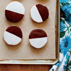 Vegan Black & White Cookies - Recipe photo by dashrecipes