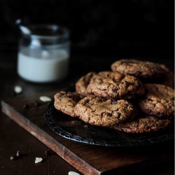 Almond Butter Chocolate Chip Cookie - Recipe photo by thepastryaffair