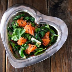 Chard and Basil Grapefruit Salad - Recipe photo by cookingontheweekends