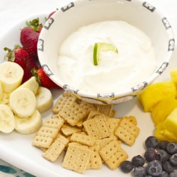 Fresh Key Lime Greek Yogurt Dip - Recipe photo by flavorthemoments