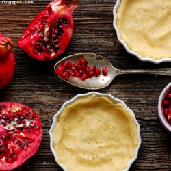 Pomegranate Tart - Recipe photo by Martinus