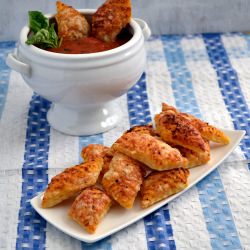 Parmesan Crisps - Recipe photo by The Foodie Couple
