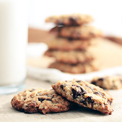Chocolate Oat Cookies - Recipe photo by maraswunderland
