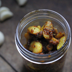 Instant Garlic Pickle - Recipe photo by chitra