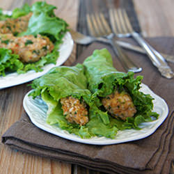 Turkish Red Lentil Lettuce Wraps - Recipe photo by Unruly Bliss