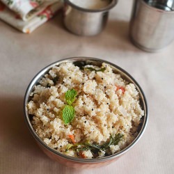 Wheat Rava Upma - Recipe photo by vsharmilee
