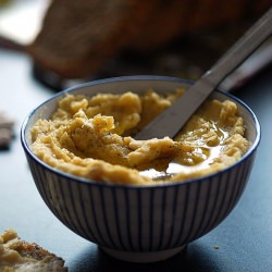 White Bean Hummus - Recipe photo by The Cuisine Collective