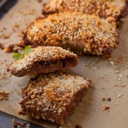 Baked Crispy Chili Bread - Recipe photo by taste of Japan
