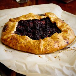 Blackberry & Hazelnut Galette - Recipe photo by SippitySup