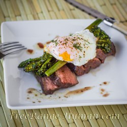 Sirloin Steak and Eggs - Recipe photo by FreeRange Human