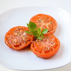 Baked Tomatoes - Recipe photo by Travel4Taste.com