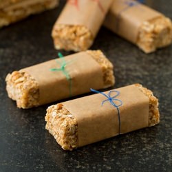 Peanut Butter Granola Bars - Recipe photo by cooking classy