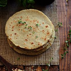Quinoa & Brown Rice Flour Tortillas - Recipe photo by CRAFTBERRYBUSH