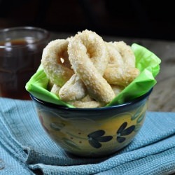 Twisted Yeasted Cookies - Recipe photo by swathiiyer