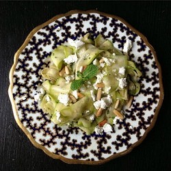 Zucchini Carpaccio - Recipe photo by nutsaboutfood