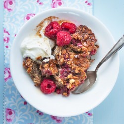Oatmeal Breakfast Bake - Recipe photo by supergoldenbakes