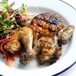 Barbecued Spatchcock Chicken - Recipe photo by MeccaGBC