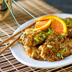 Orange Beef - Recipe photo by The Midnight Baker