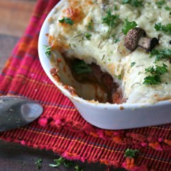 Mushroom and Potato Goodness Pie - Recipe photo by Angie.johnson1
