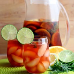 Herb Citrus Ice Tea - Recipe photo by lisasdinnertimedish