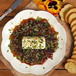 Sweet & Spicy Raisin Jam - Recipe photo by The Cafe Sucre Farine