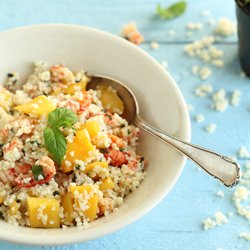 Crayfish Salad with Mango - Recipe photo by mademoiselle Ella