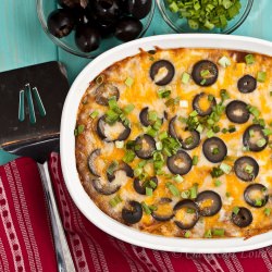 Easy Enchilada Casserole - Recipe photo by chewoutloud