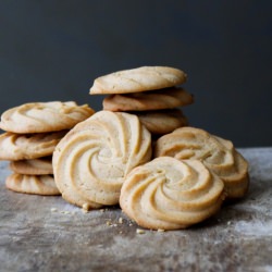 Vanilla Malted Cookies - Recipe photo by the little epicurean