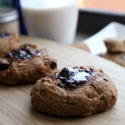 PB + J + Sriracha Cookies - Recipe photo by mollyeatsseitan