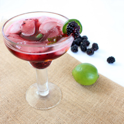 Blackberry Jalapeño Margarita - Recipe photo by Whitney Bond