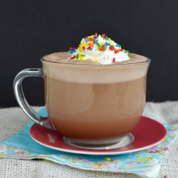 Coconut Nutella Latte - Recipe photo by BruCrewLife