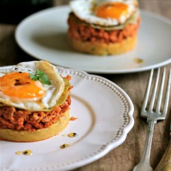 Spicy Beef Hash on Polenta - Recipe photo by hechoenlapropriete