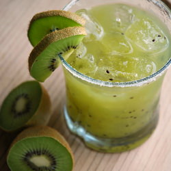 Kiwi-Passion Margaritas - Recipe photo by eatdrinkadvJC