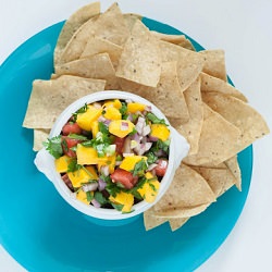 Easy Mango Salsa - Recipe photo by Now Stir It Up