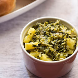 Methi Aloo - Recipe photo by vegrecipesofindia